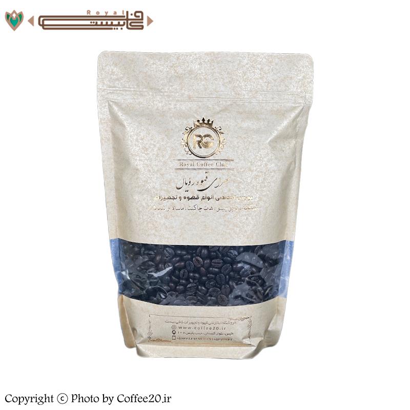 قهوه روبوستا اندونزی رست دارک