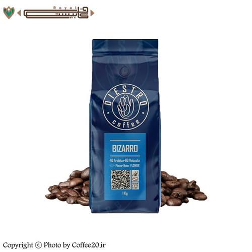 قهوه میکس 60% ربوستا دیسترو BIZARRO