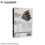 شارژرهای نیتروکافی سیلندر 2 گرمی لپرسو مدل Lepresso N2 - LPNCFGT0046SL - نقره‌ای