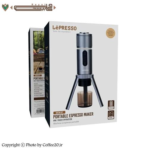 اسپرسوساز شارژی قابل حمل بروجت لپرسو مدل Lepresso LPPECFFMGY